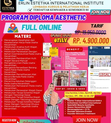 PROGRAM DIPLOMA AESTEHTIC ONLINE