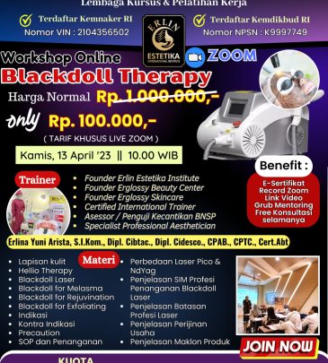 WORKSHOP ONLINE BLACKDOLL THERAPY