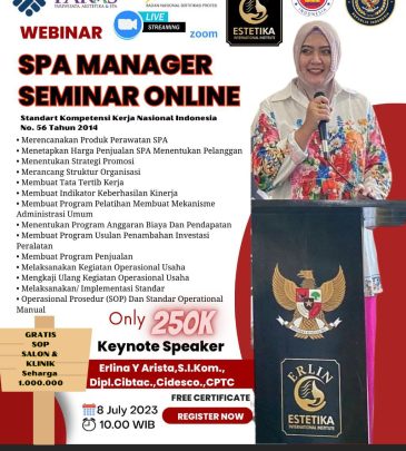 WORKSHOP ONLINE SPA MANAGER