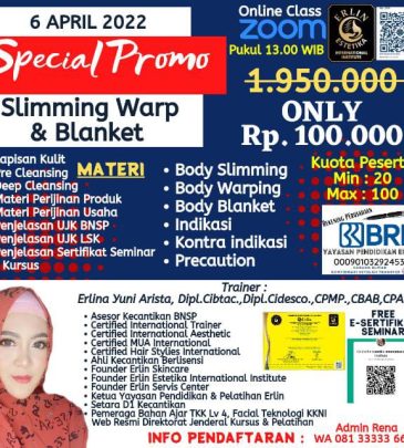 WORKSHOP ONLINE SLIMING WRAP