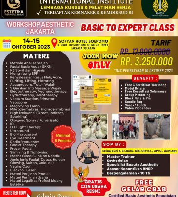 WORKSHOP BASIC TO EXPERT JAKARTA
