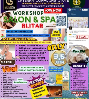 WORKSHOP SALON & SPA BLITAR