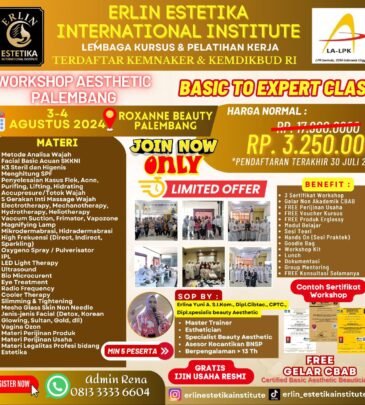 WORKSHOP BASIC TO EXPERT KOTA PALEMBANG