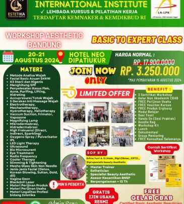 WORKSHOP BASIC TO EXPERT BANDUNG