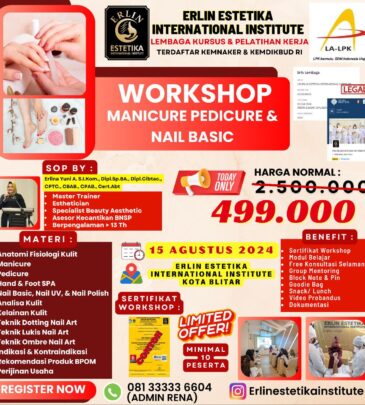 WORKSHOP MANICURE, PEDICURE, NAIL BASIC