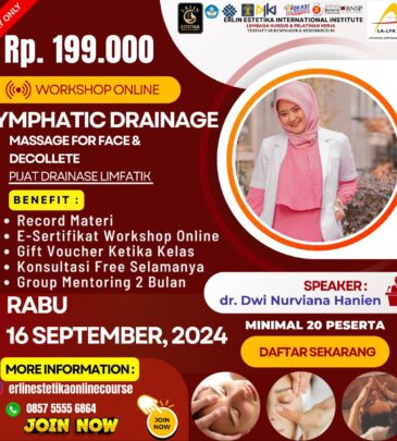 WORKSHOP ONLINE LYMPHATIC DRAINAGE MASSAGE FOR FACE AND DECOLLETE