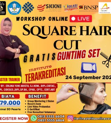 WORKSHOP ONLINE SQUARE HAIR CUT