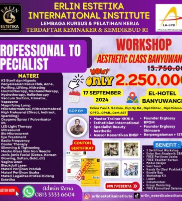 WORKSHOP PROFESIONAL TO SPECIALIST