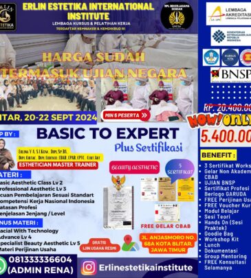 WORKSHOP BASIC TO EXPERT + UJK BNSP