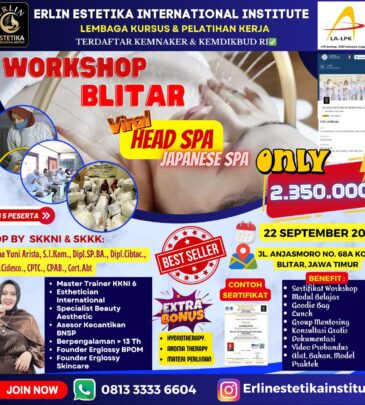 WORKSHOP JAPANESE HEAD SPA BLITAR