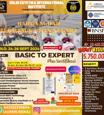 WORKSHOP BASIC TO EXPERT + UJK BNSP SOLO