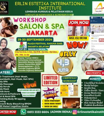 WORKSHOP SALON & SPA JAKARTA