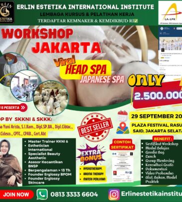 WORKSHOP JAPANESE HEAD SPA JAKARTA