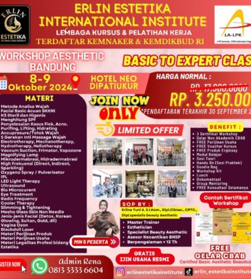 WORKSHOP BASIC TO EXPERT BANDUNG