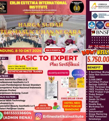 WORKSHOP BASIC TO EXPERT + UJK BNSP BANDUNG
