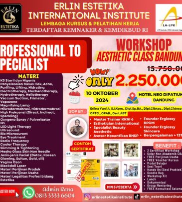 WORKSHOP PROFESIONAL TO SPECIALIST BANDUNG