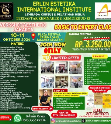 WORKSHOP BASIC TO EXPERT JAKARTA