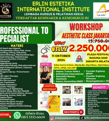 WORKSHOP PROFESIONAL TO SPECIALIST JAKARATA