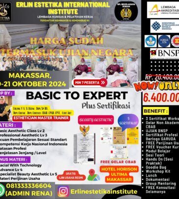 WORKSHOP BASIC TO EXPERT + UJK BNSP MAKASAR