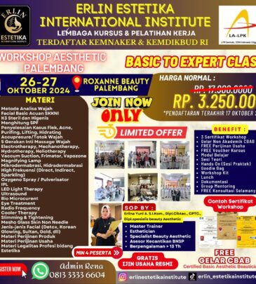 WORKSHOP BASIC TO EXPERT PALEMBANG