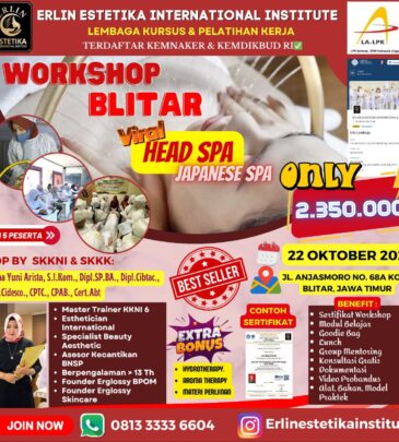 WORKSHOP JAPANESE HEAD SPA BLITAR
