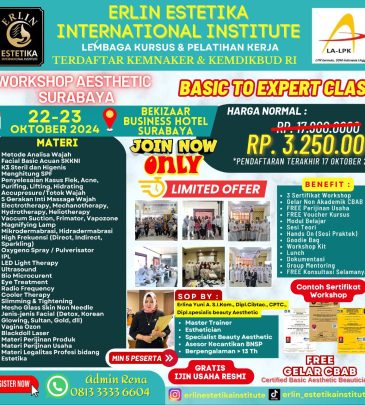 WORKSHOP BASIC TO EXPERT SURABAYA