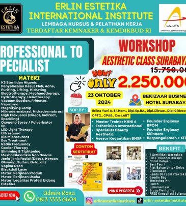 WORKSHOP PROFESIONAL TO SPECIALIST SURABAYA