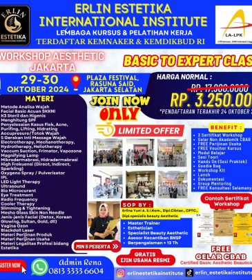 WORKSHOP BASIC TO EXPERT JAKARTA