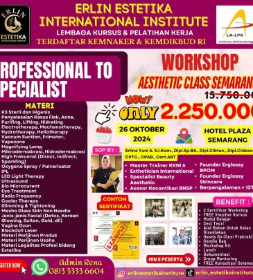 WORKSHOP PROFESIONAL TO SPECIALIST SEMARANG
