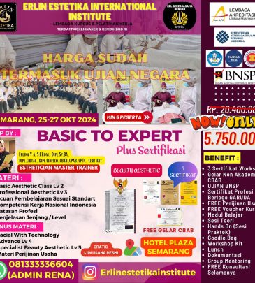 WORKSHOP BASIC TO EXPERT + UJK BNSP SEMARANG