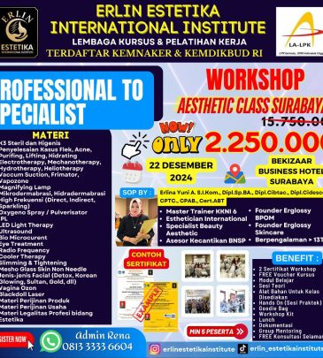Workshop Profesional To Specialist Surabaya
