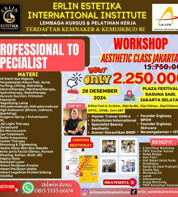 Workshop Profesional To Specialist Jakarta