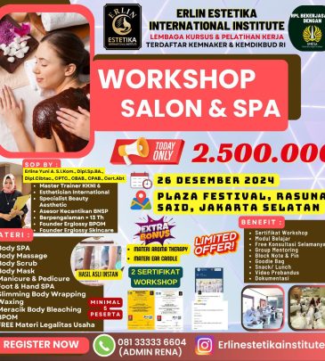 Workshop Salon & SPA Jakarta