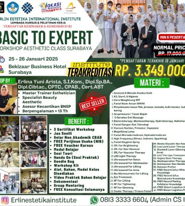 WORKSHOP BASIC TO EXPERT SURABAYA