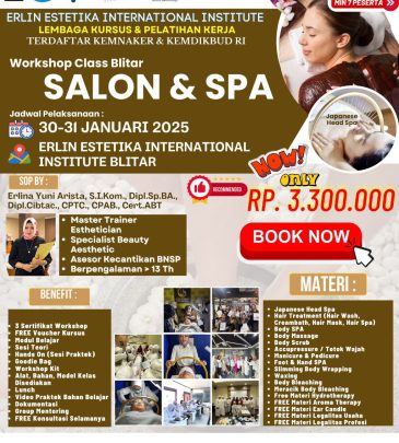 WORKSHOP CLASS SALON & SPA BLITAR