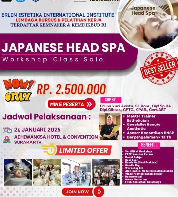 WORKSHOP CLASS JAPANESE HEAD SPA SOLO