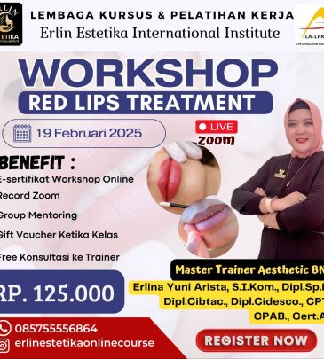 WORKSHOP ONLINE RED LIPS TREATMENT