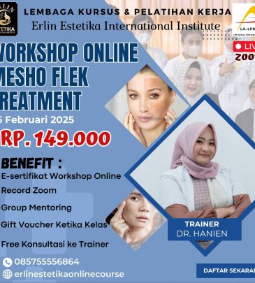 WORKSHOP ONLINE MESHO FLEK TREATMENT