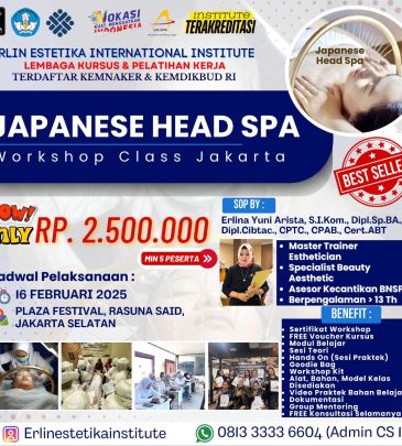WORKSHOP JAPANESE HEAD SPA JAKARTA