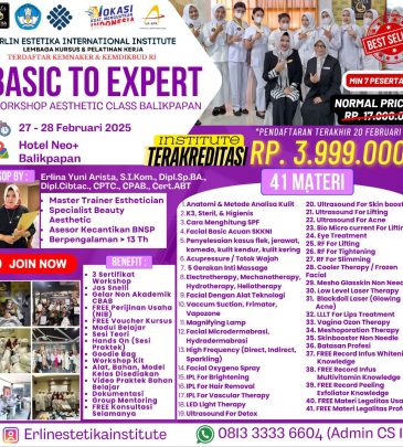 WORKSHOP BASIC TO EXPERT BALIKPAPAN