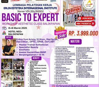 WORKSHOP BASIC TO EXPERT BALIKPAPAN