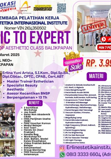 WORKSHOP BASIC TO EXPERT BALIKPAPAN