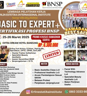 WORKSHOP BASIC TO EXPERT + UJK BNSP BANDUNG