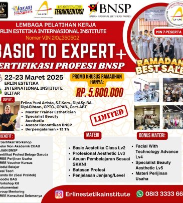 WORKSHOP BASIC TO EXPERT + UJIAN BNSP BLITAR