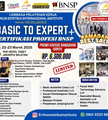 WORKSHOP BASIC TO EXPERT + UJK BNSP JAKARTA