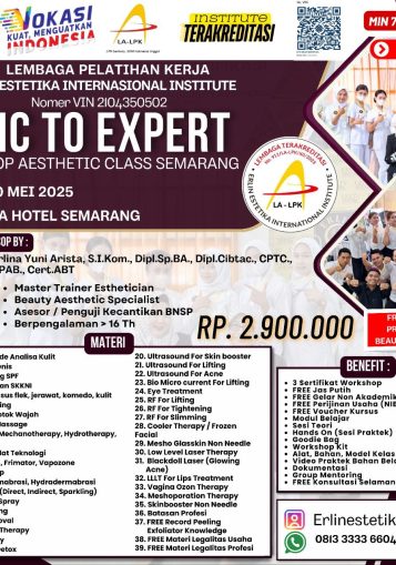 WORKSHOP BASIC TO EXPERT SEMARANG