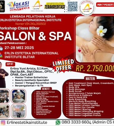 WORKSHOP SALON & SPA BLITAR